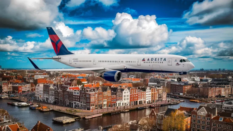 Delta DL139 Venice to Atlanta Diversion Amsterdam