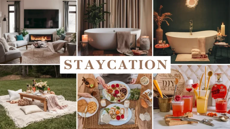 Staycation Ideas: The Ultimate Guide to Relaxing, Recharging, and Enjoying Time at Home staycation ideas